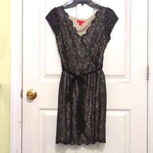 ELLE lace overlay dress
